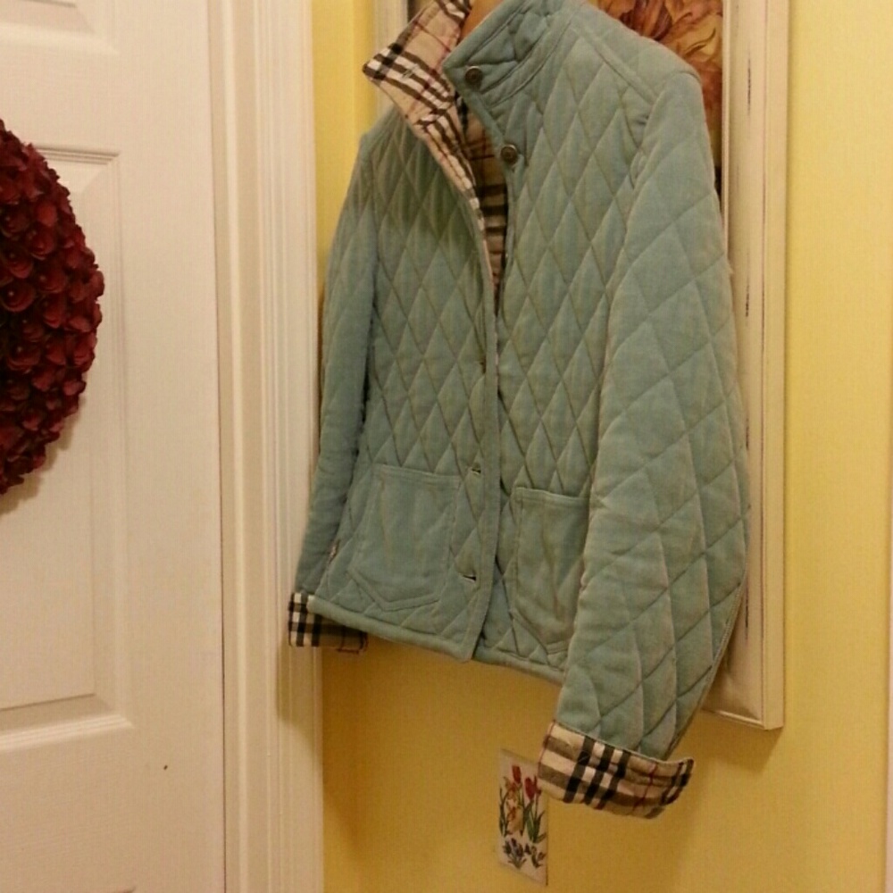 Burberry  London  jacket 98% cotton